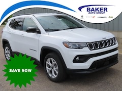 new 2025 Jeep Compass LATITUDE 4X4 Sport Utility for sale in cadillac mi
