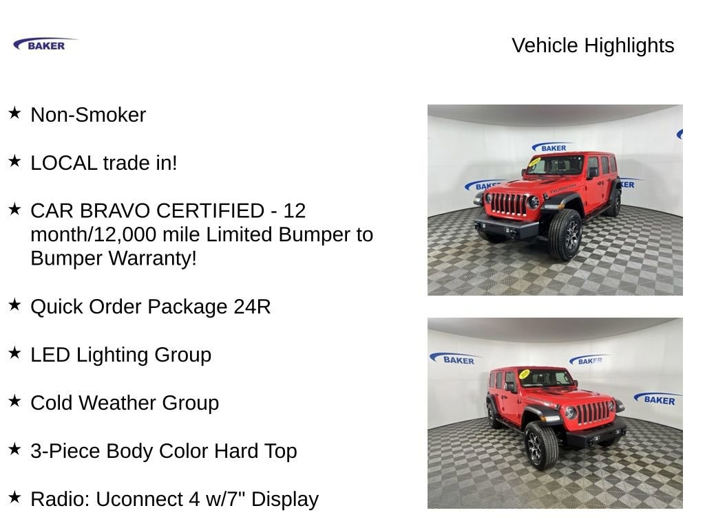 Used 2020 Jeep Wrangler Unlimited Rubicon