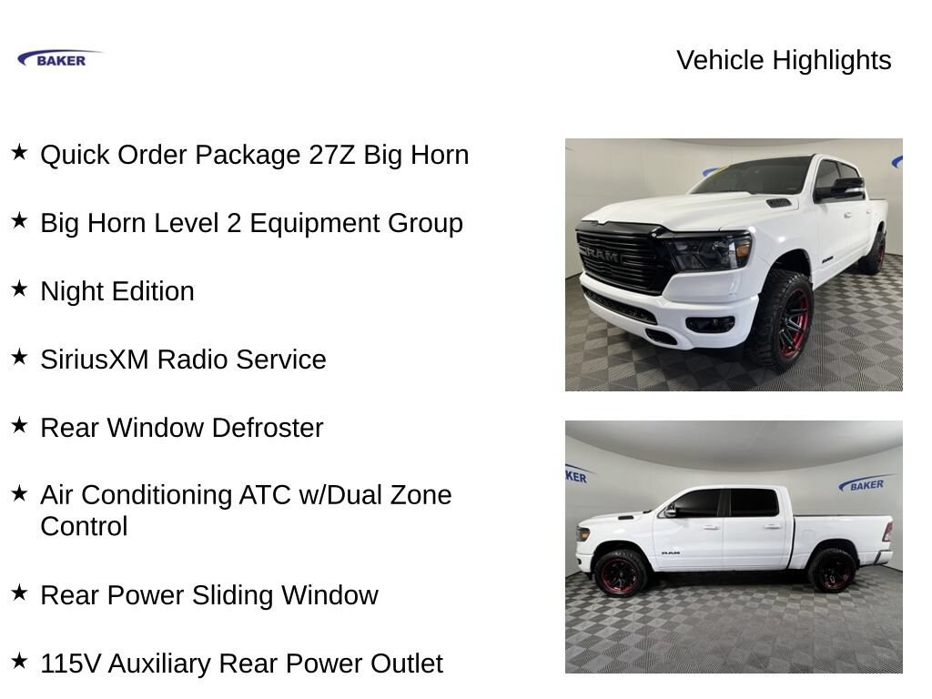 Used 2021 Ram 1500 Big Horn