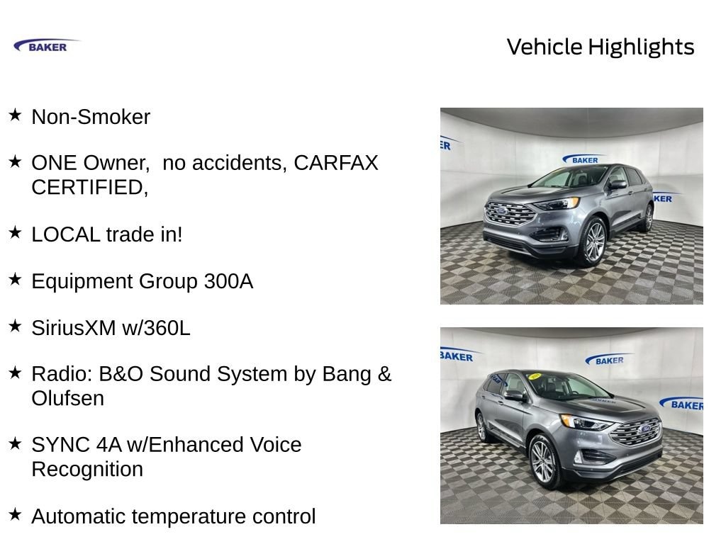 Used 2024 Ford Edge Titanium SUV
