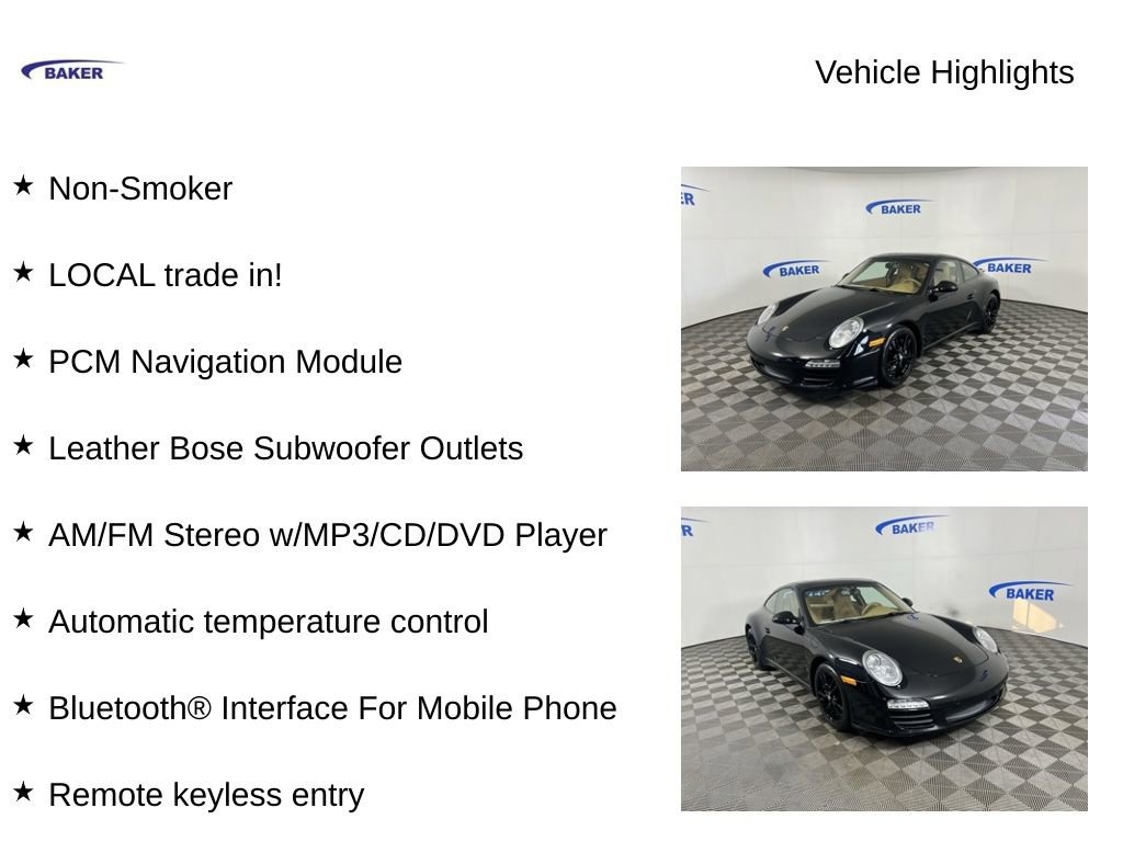 Used 2009 Porsche 911 Carrera Coupe