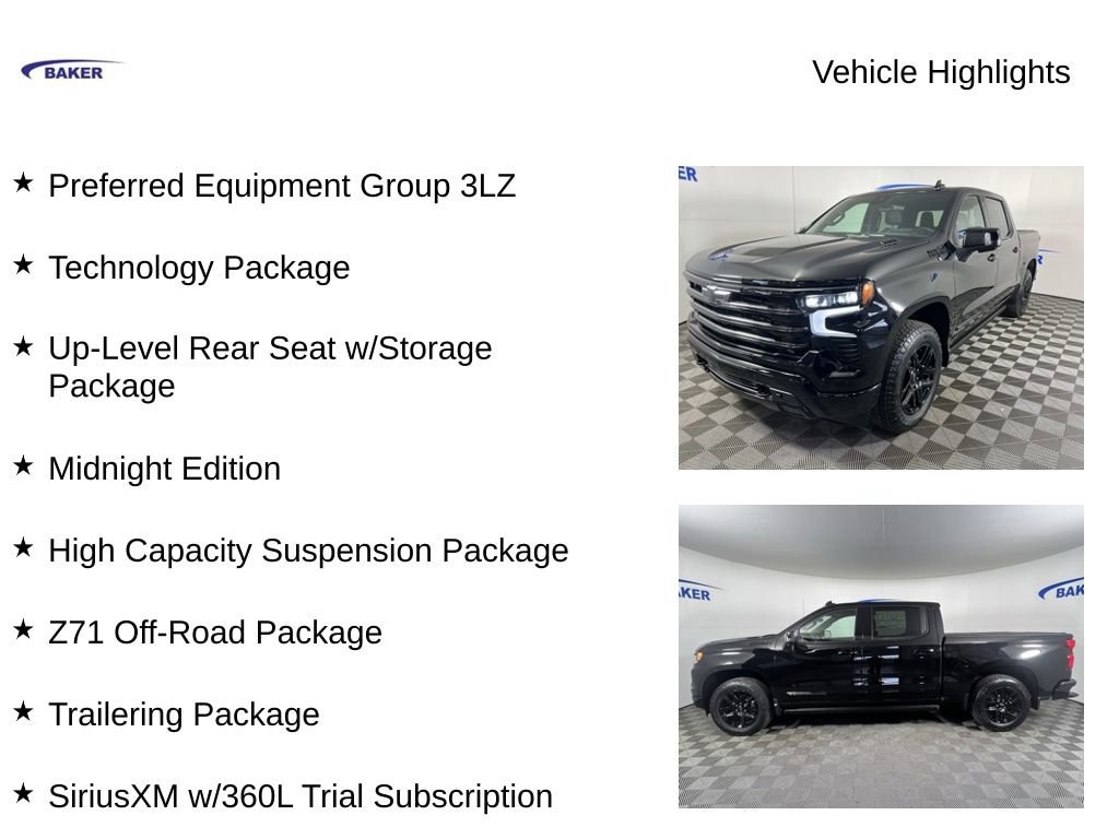 New 2026 Chevrolet Silverado 1500 High Country Truck