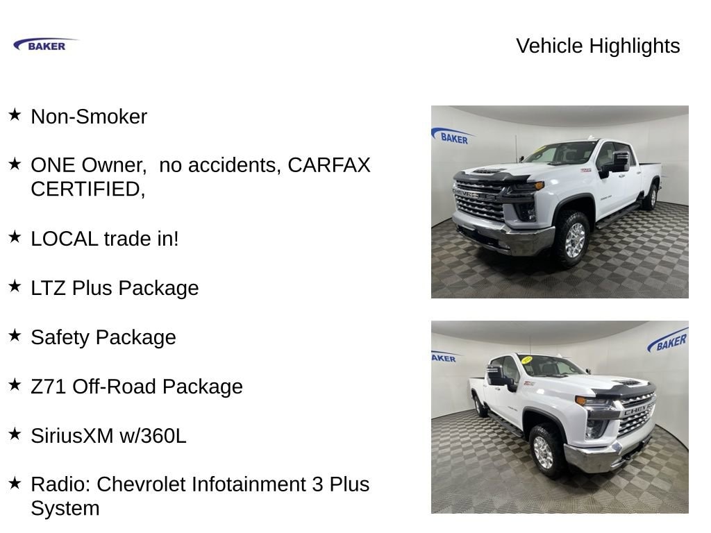 Used 2022 Chevrolet Silverado 3500 HD LTZ Truck