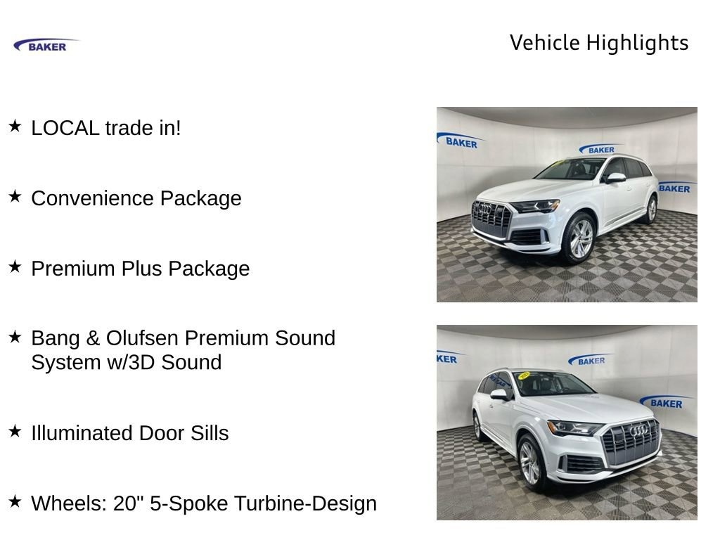 Used 2023 Audi Q7 Premium Plus 55 Tfsi Quattro Tiptronic SUV