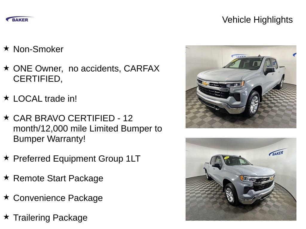 Used 2024 Chevrolet Silverado 1500 LT Truck