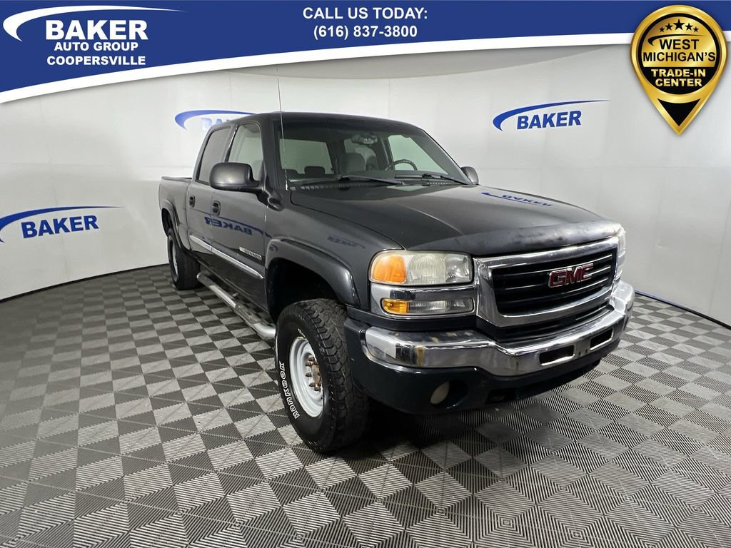 Used 2005 GMC Sierra 2500HD SLE with VIN 1GTHK23U05F830974 for sale in Coopersville, MI
