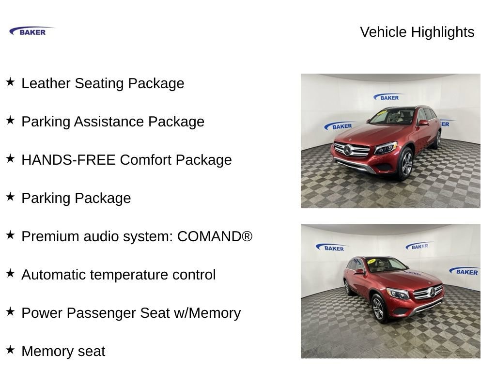 Used 2019 Mercedes-Benz GLC 300 4matic SUV