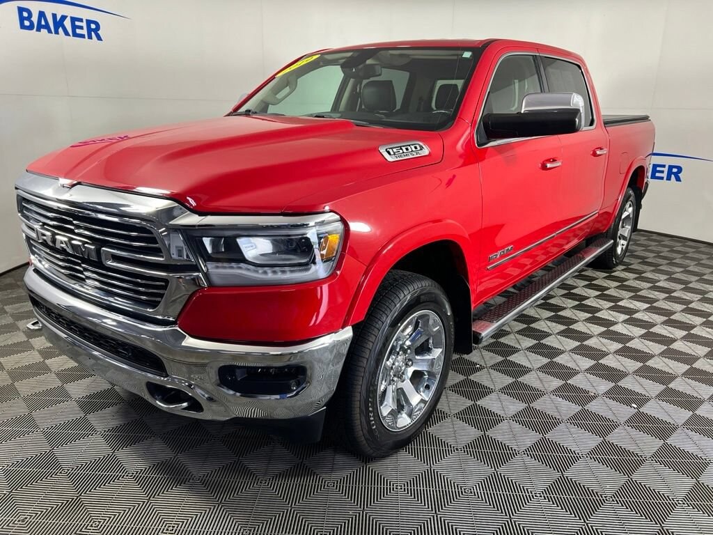 Used 2019 Ram 1500 Laramie Crew Cab 4x4 64 Box Truck