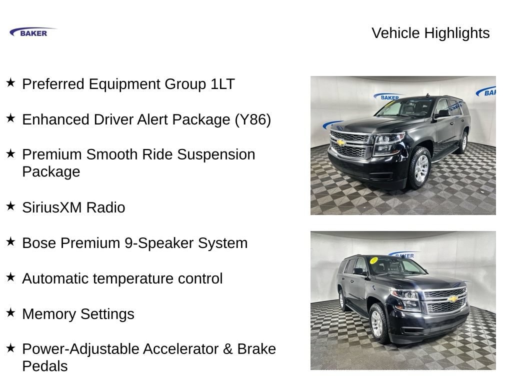 Used 2019 Chevrolet Tahoe LT SUV