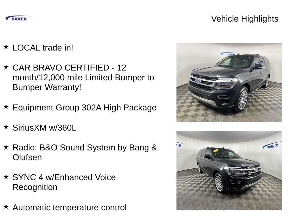 Used 2024 Ford Expedition Max Limited