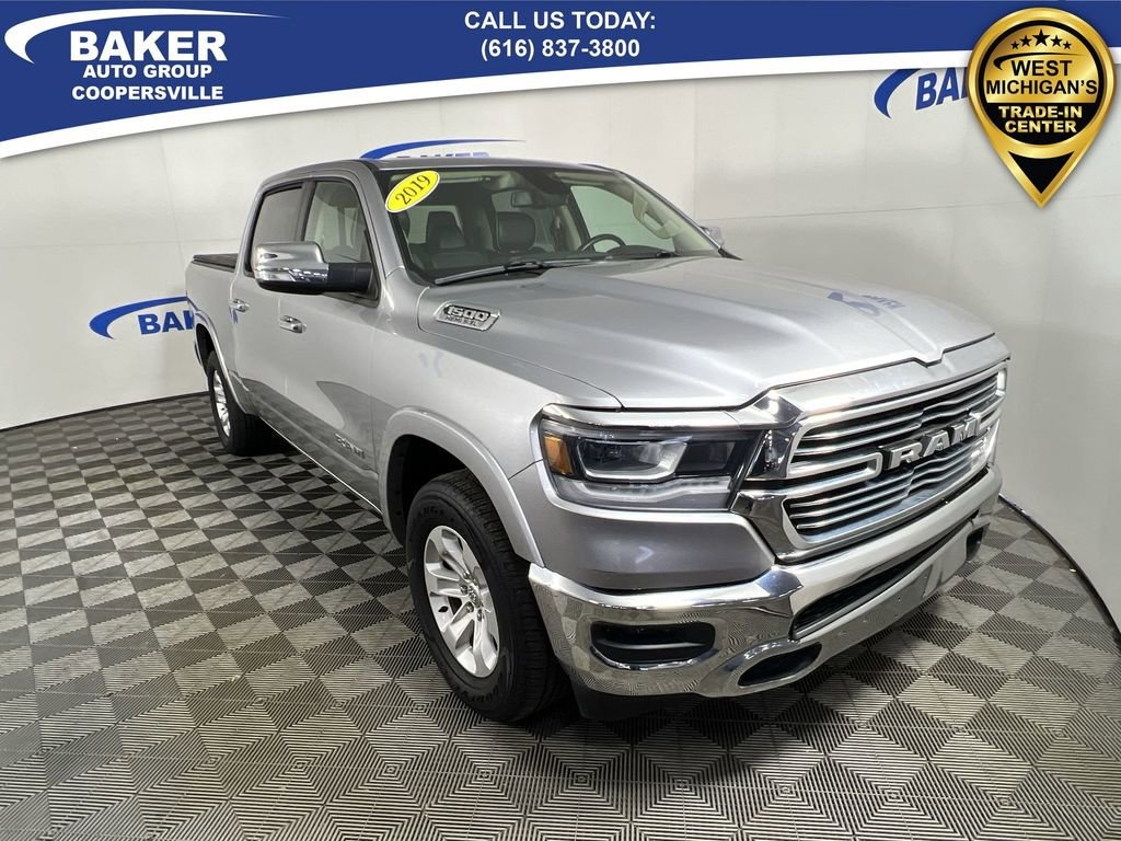 Used 2019 Ram 1500 Laramie Crew Cab 4x4 57 Box Truck