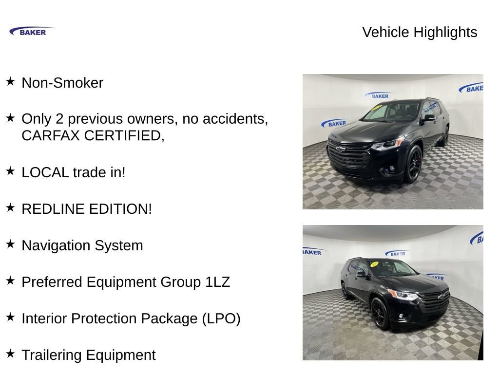 Used 2018 Chevrolet Traverse Premier SUV