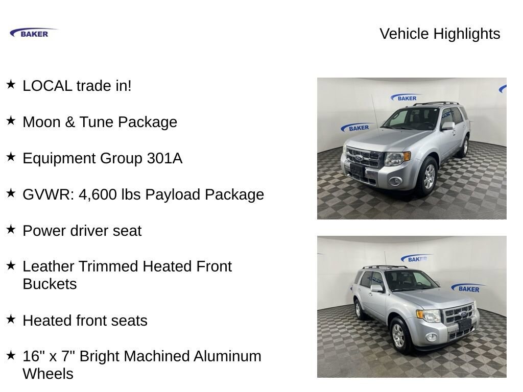 2012 Ford Escape Limited photo 3