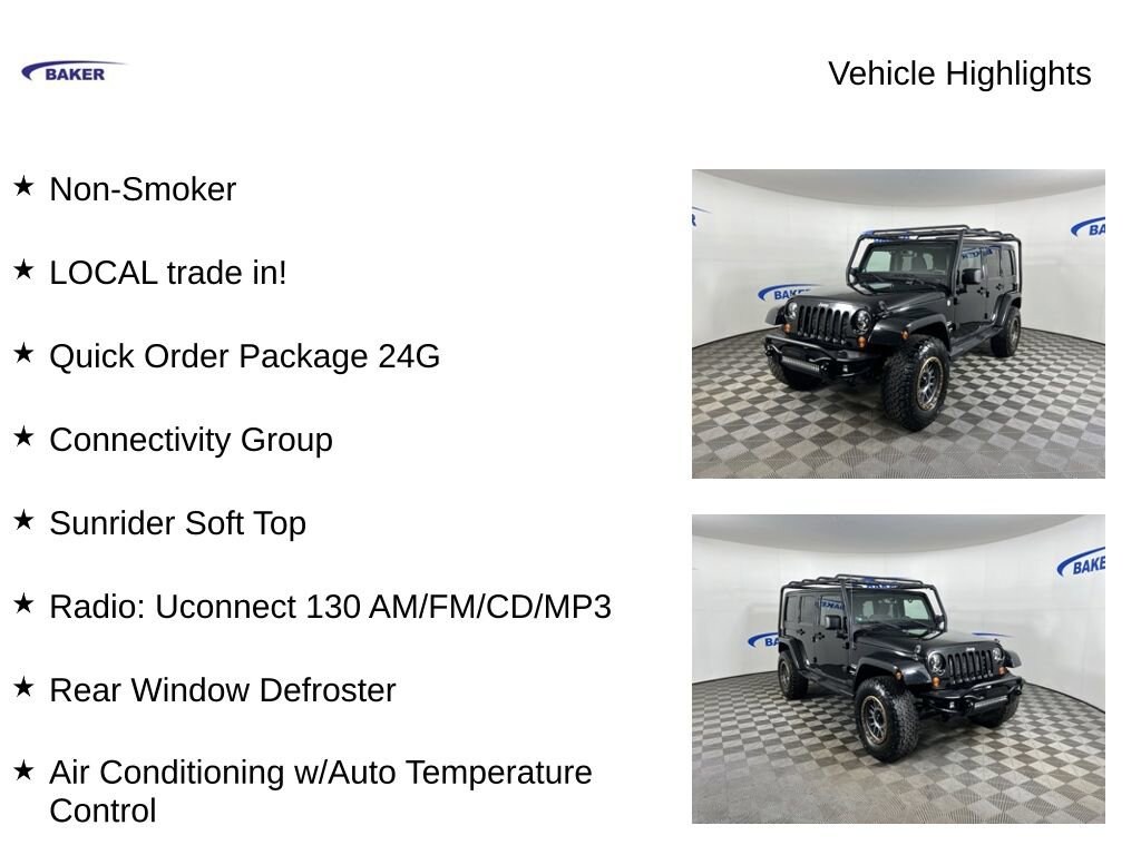 Used 2013 Jeep Wrangler Unlimited Sahara