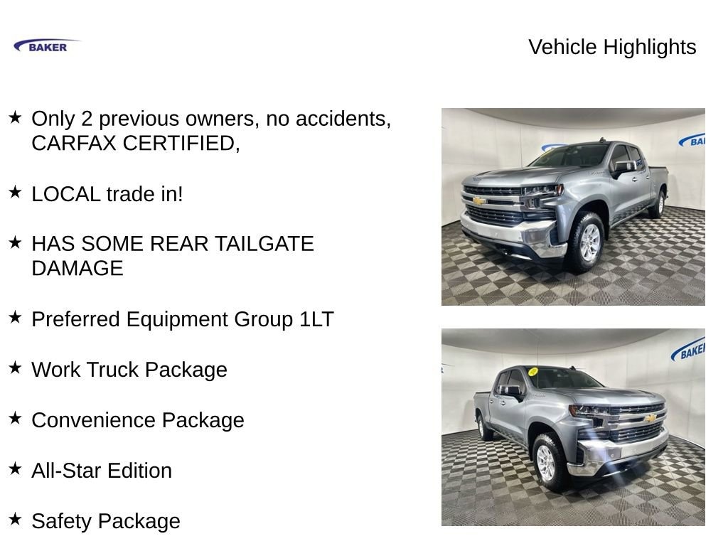 Used 2020 Chevrolet Silverado 1500 LT Truck