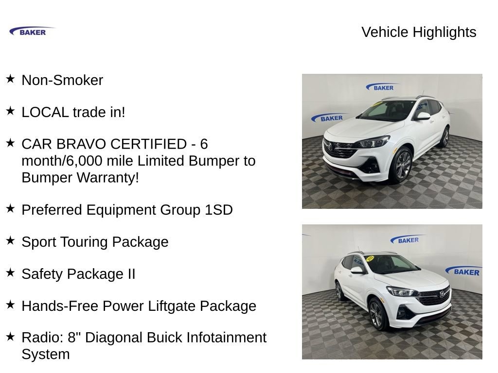 Used 2022 Buick Encore GX Select SUV