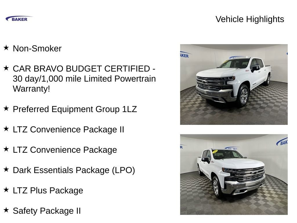 Used 2022 Chevrolet Silverado 1500 LTD LTZ Truck