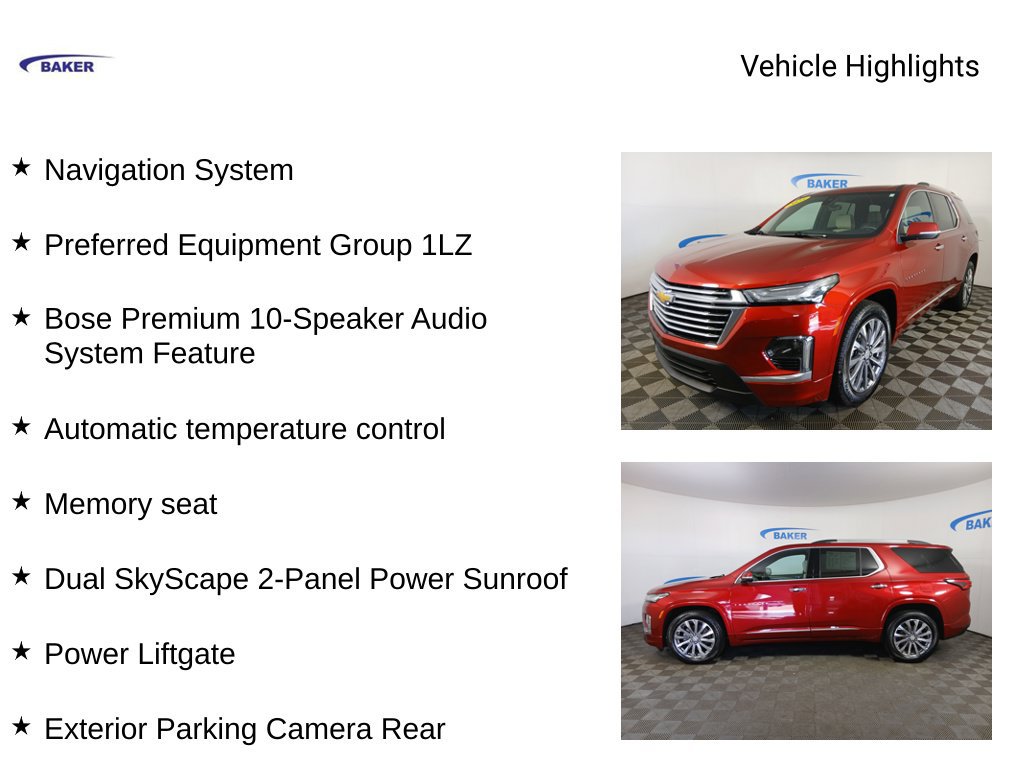 Used 2023 Chevrolet Traverse Premier SUV