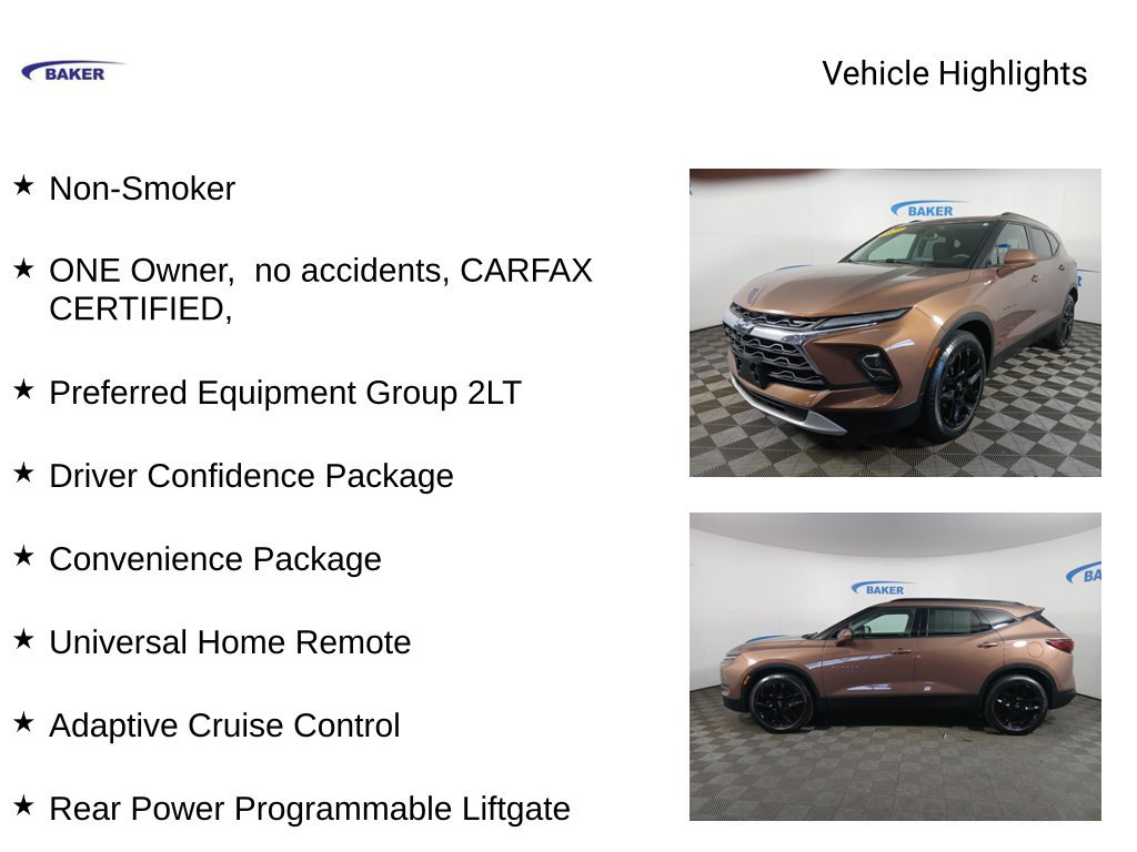 Used 2023 Chevrolet Blazer LT SUV
