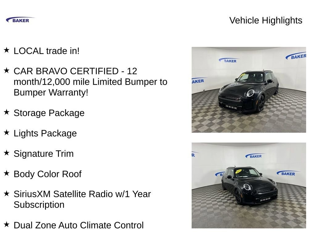 Used 2024 MINI Hardtop Cooper S Hatchback