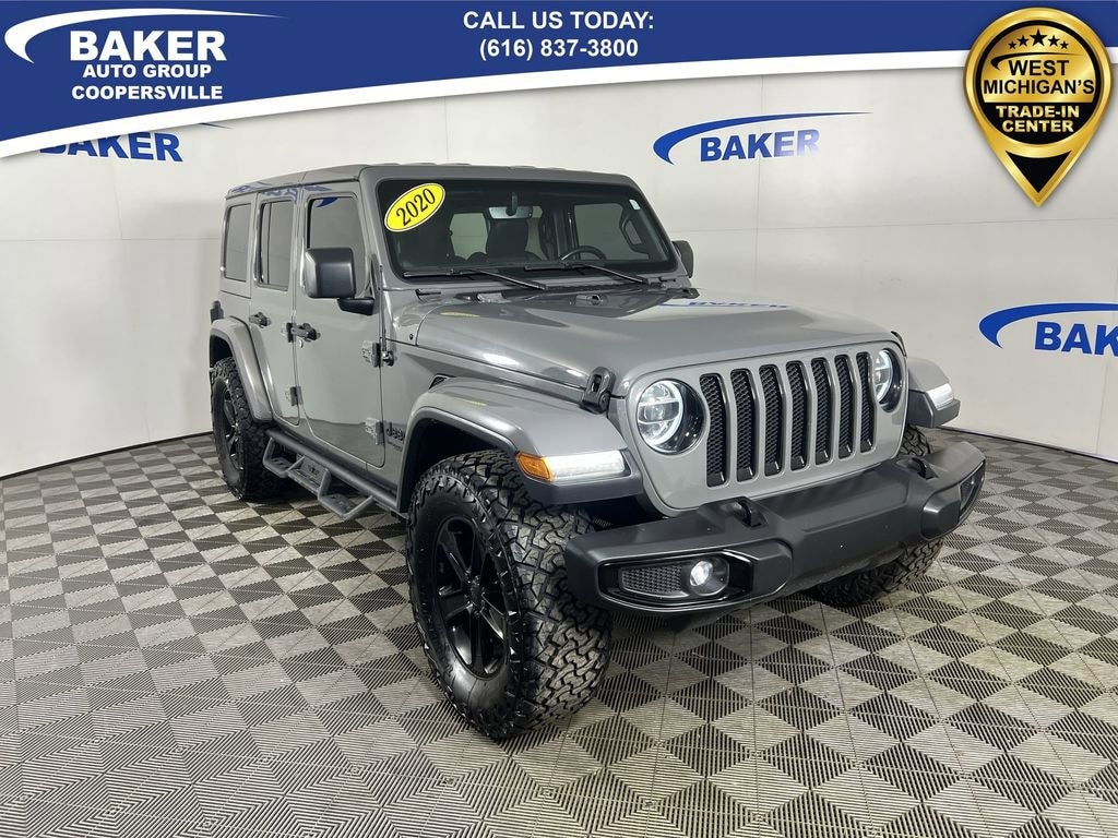Used 2020 Jeep Wrangler Unlimited Sahara Altitude 4x4 SUV
