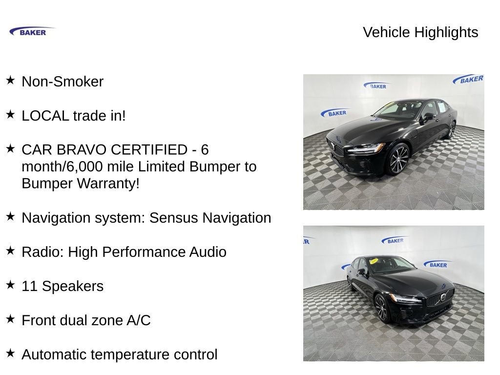 Used 2023 Volvo S60 Recharge Plug-In Hybr Plus Dark Theme