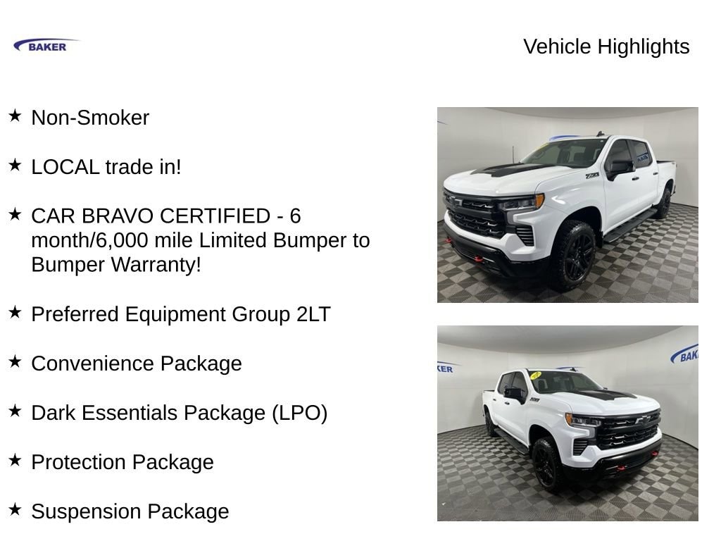 Used 2023 Chevrolet Silverado 1500 LT Trail Boss Truck