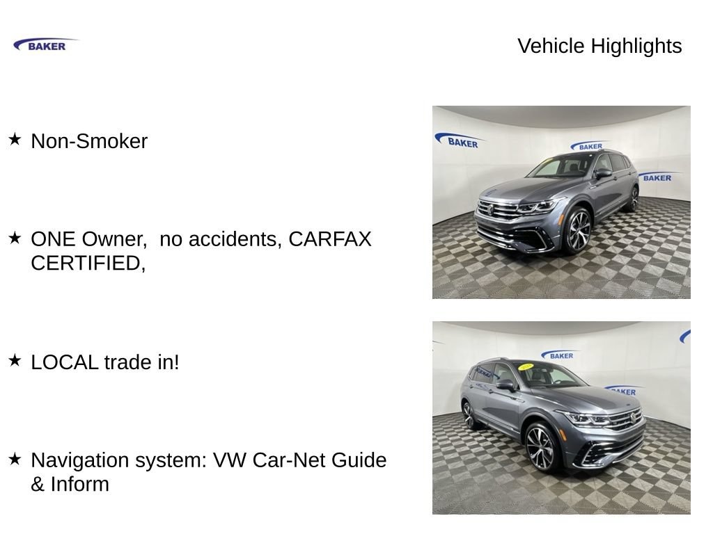 Used 2024 Volkswagen Tiguan 2.0T SEL R-Line SUV