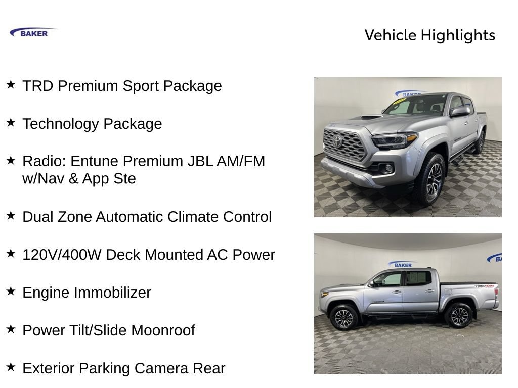 Used 2020 Toyota Tacoma TRD Sport Truck