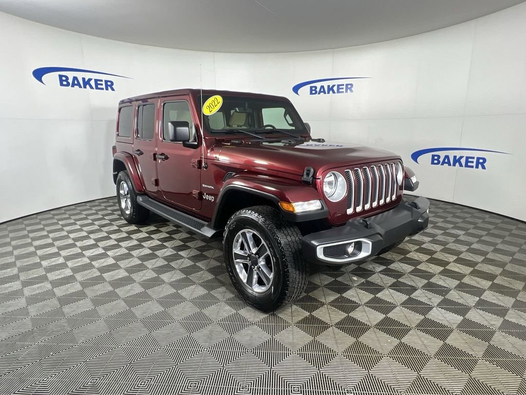 Used 2022 Jeep Wrangler Unlimited Sahara 4x4 SUV