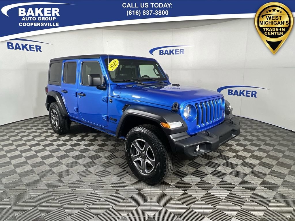 Used 2022 Jeep Wrangler Unlimited Sport S