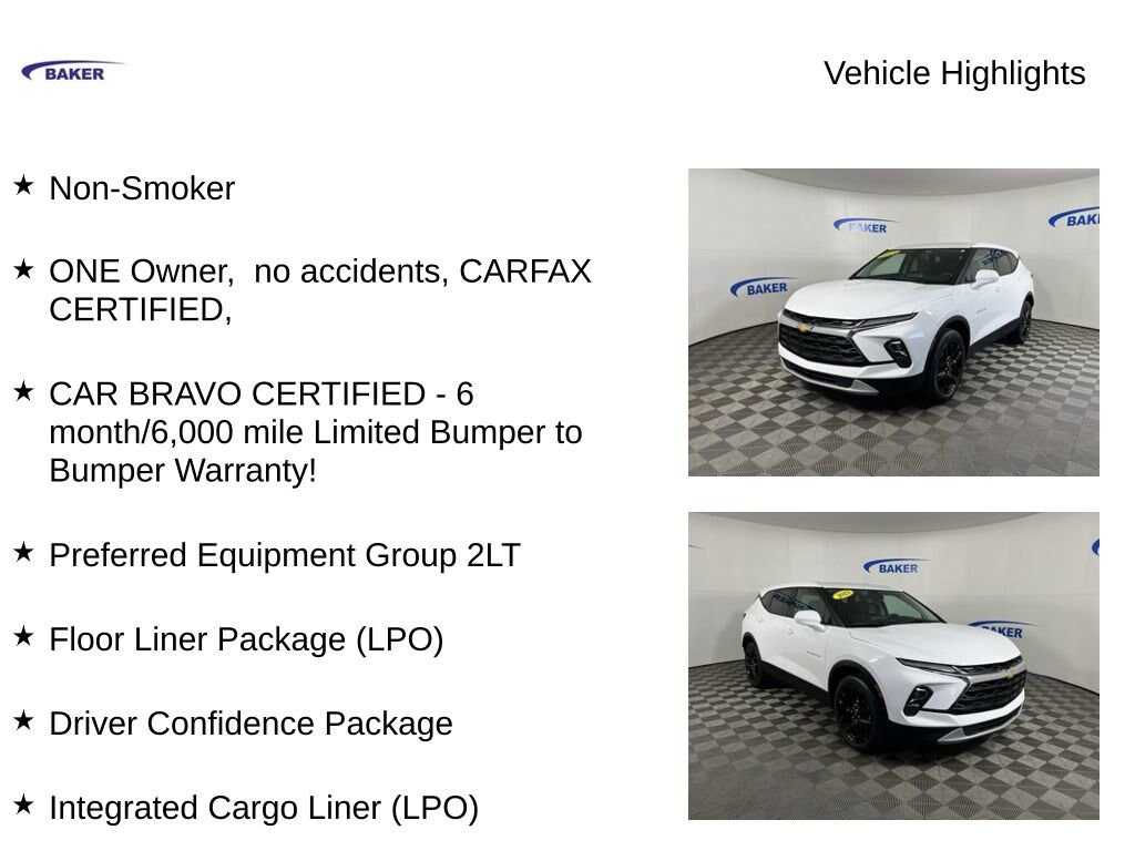 Used 2023 Chevrolet Blazer 2LT SUV