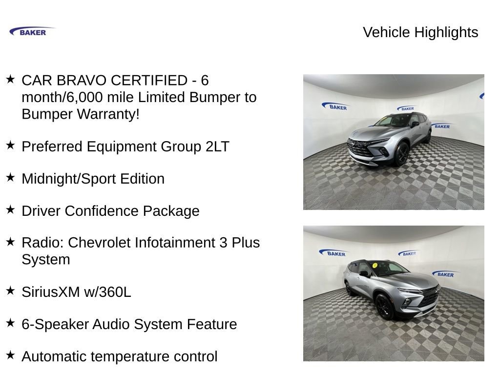 Used 2023 Chevrolet Blazer 2LT SUV