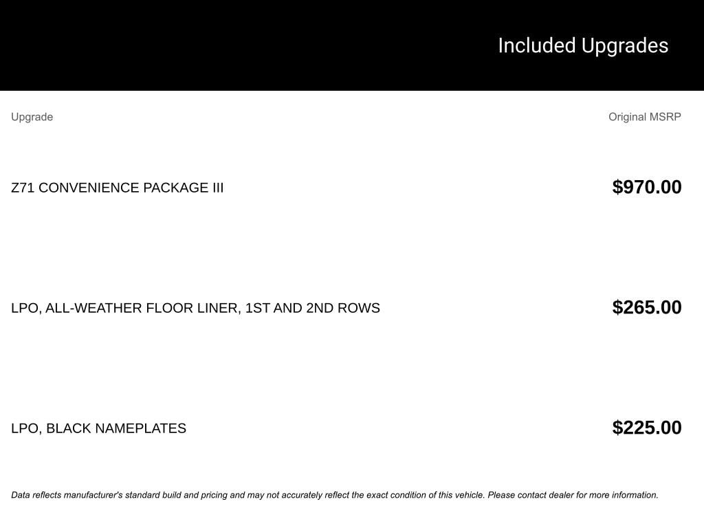 New 2026 Chevrolet Colorado Z71 Truck
