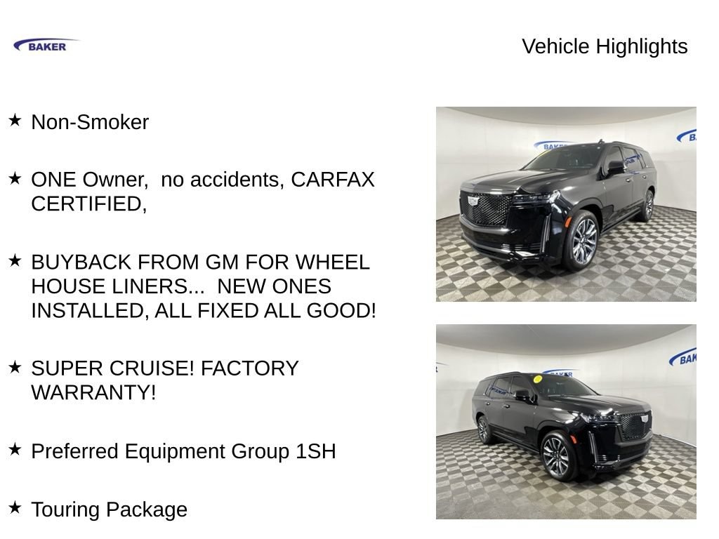 Used 2024 CADILLAC Escalade Sport Platinum SUV