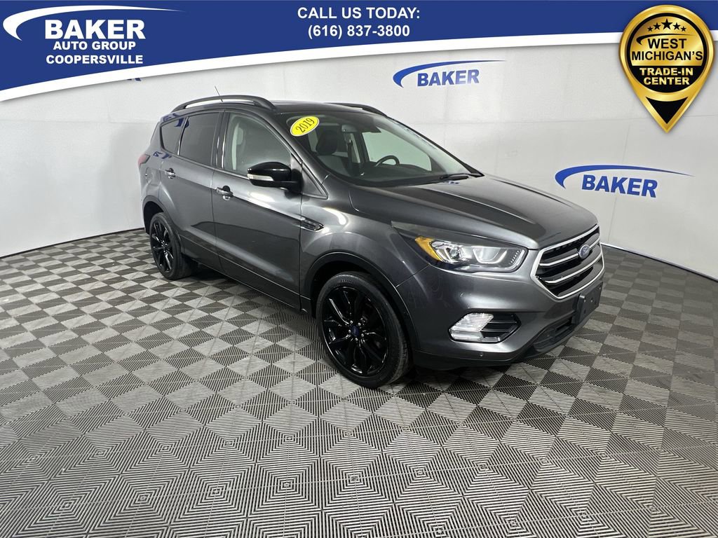 Used 2019 Ford Escape Titanium with VIN 1FMCU9J94KUB72140 for sale in Coopersville, MI