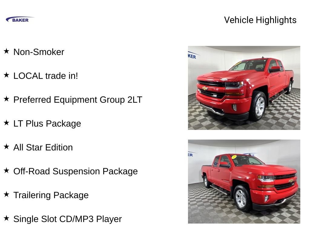 Used 2018 Chevrolet Silverado 1500 LT Truck