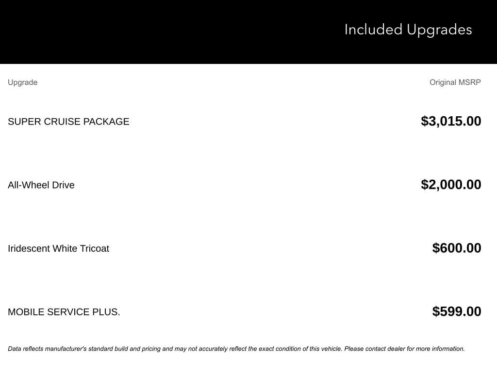 New 2026 Buick Enclave Avenir SUV