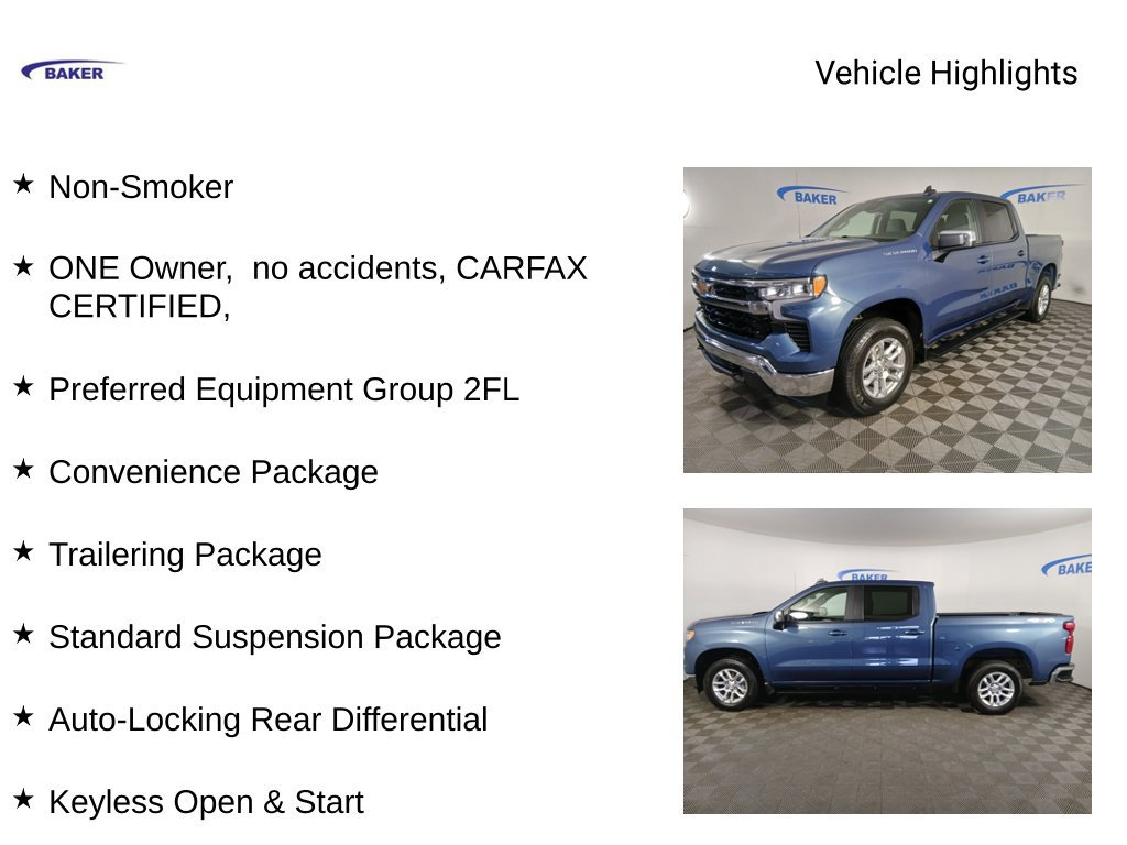 Used 2024 Chevrolet Silverado 1500 LT (2FL) Truck