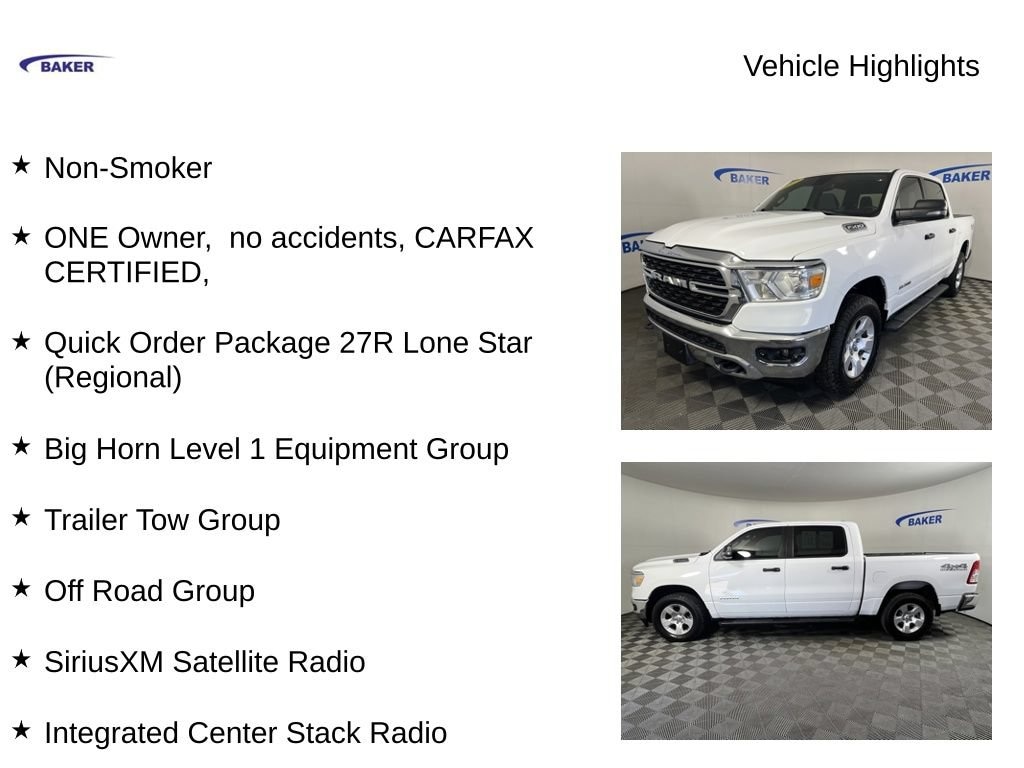Used 2023 Ram 1500 Lone Star