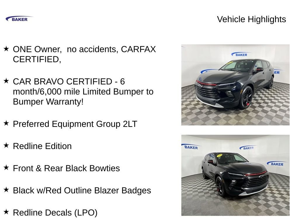 Used 2023 Chevrolet Blazer 2LT SUV