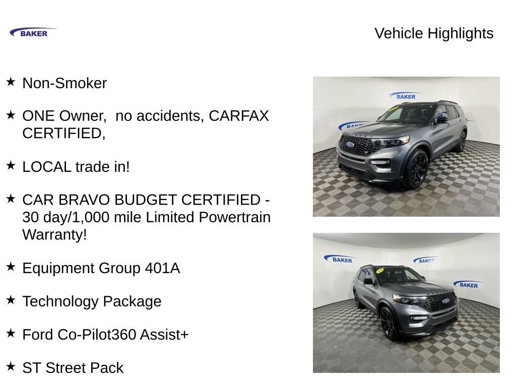 Used 2022 Ford Explorer ST