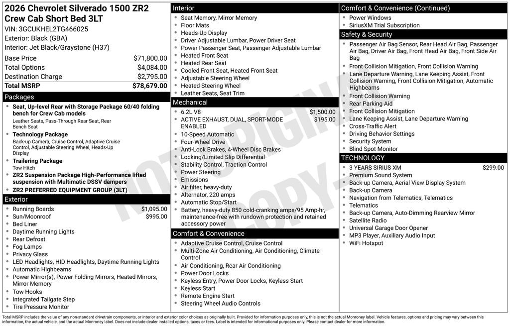 2026 Chevrolet Silverado 1500 ZR2 - Photo 5