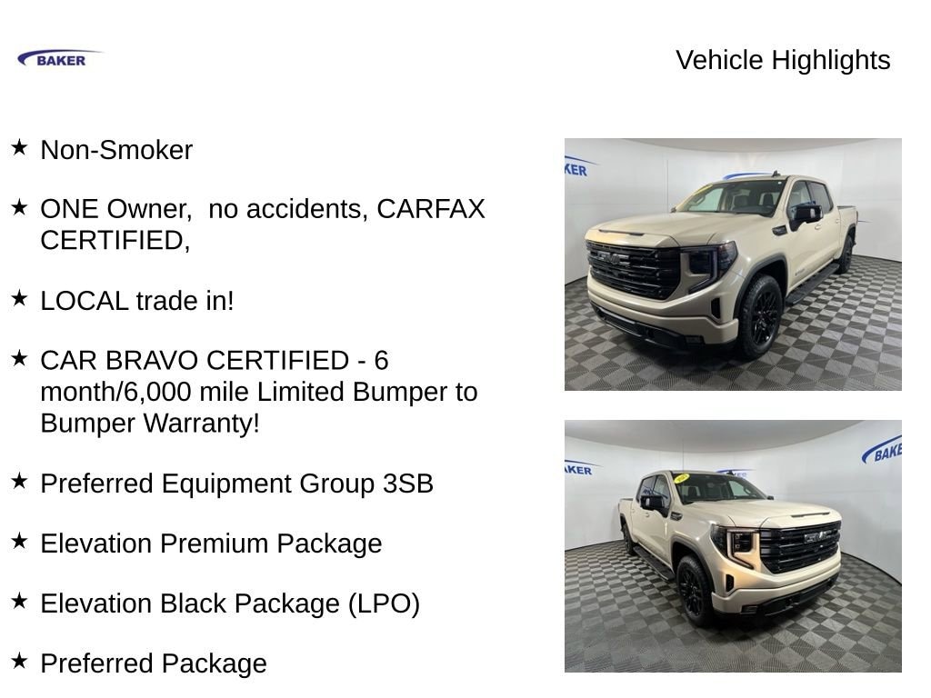 Used 2023 GMC Sierra 1500 Elevation Truck