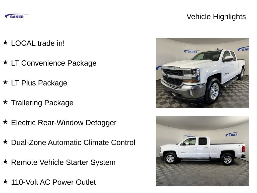 Used 2017 Chevrolet Silverado 1500 LT Truck