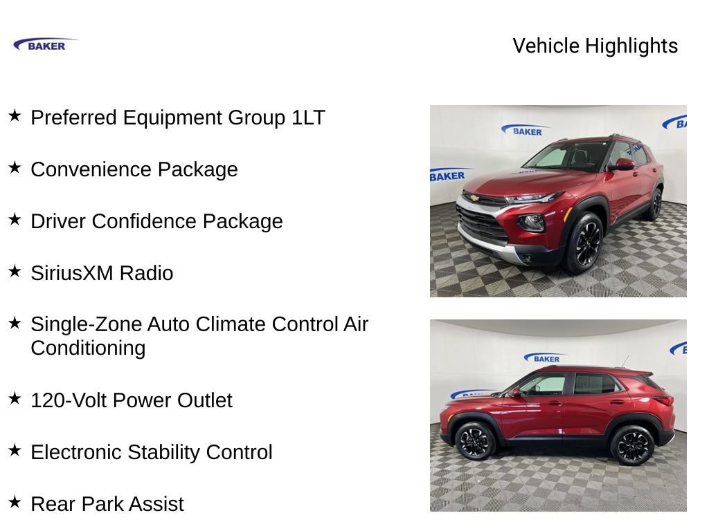 Used 2021 Chevrolet Trailblazer LT SUV