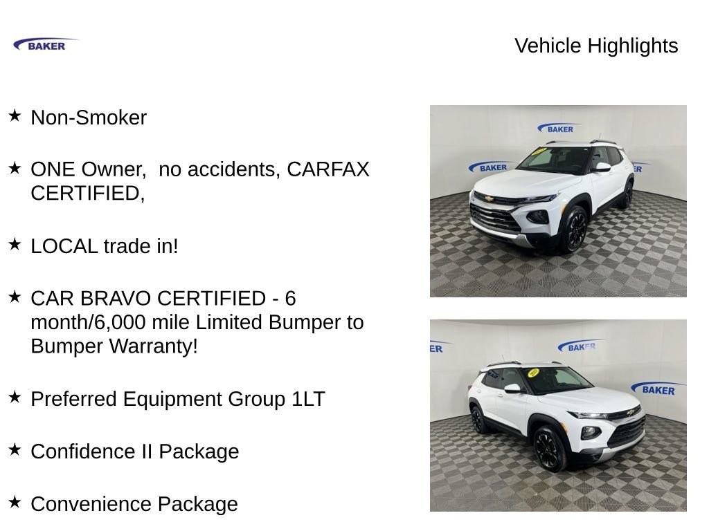 Used 2023 Chevrolet Trailblazer LT SUV