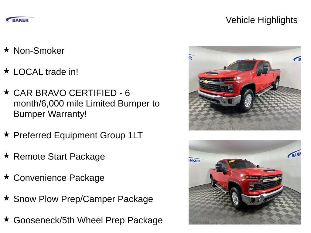 Used 2024 Chevrolet Silverado 3500 HD LT Truck