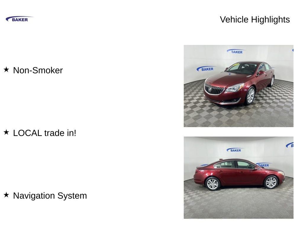 Used 2016 Buick Regal Premium II Car