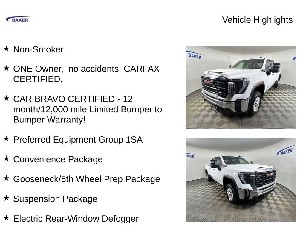 Used 2025 GMC Sierra 2500 HD Pro Truck